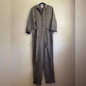 Olive Green Women's Jumpsuit